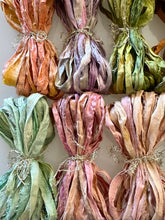 Load image into Gallery viewer, Dyed Silk Ombre Ribbons Summer Garden Collection