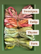 Load image into Gallery viewer, Dyed Silk Ombre Ribbons SPRING Collection