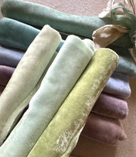 Load image into Gallery viewer, *LAST ONE* WISTERIA GARDEN Hand Dyed Silk Velvet Collection