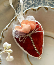 Load image into Gallery viewer, Red Velvet Heart Tokens