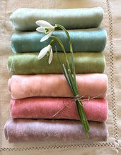 Load image into Gallery viewer, Spring Blossoms Hand Dyed Silk Velvet Collection