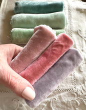 Load image into Gallery viewer, Spring Blossoms Hand Dyed Silk Velvet Collection