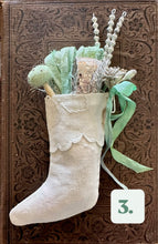 Load image into Gallery viewer, 12 Days of Christmas Tiny Vintage Stockings