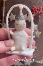 Load image into Gallery viewer, Snowbabies Holiday Ornament Online Tutorial Class and Kit