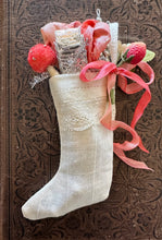 Load image into Gallery viewer, 12 Days of Christmas Tiny Vintage Stockings