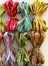 Load image into Gallery viewer, Dyed Silk Ombre Ribbons Summer Garden Collection
