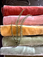 Load image into Gallery viewer, SPRING BOTANICALS Hand Dyed Silk Velvet Collection