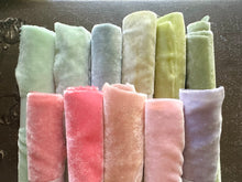 Load image into Gallery viewer, WILDFLOWERS Hand Dyed Silk Velvet Collection Set of 11 Pieces
