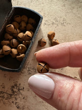 Load image into Gallery viewer, 9mm Rusty Primitive Farmhouse Christmas Jingle Bells