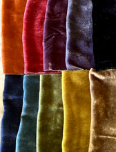Load image into Gallery viewer, AUTUMN TWILIGHT Hand Dyed Silk Velvet Collection