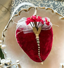Load image into Gallery viewer, Red Velvet Heart Tokens