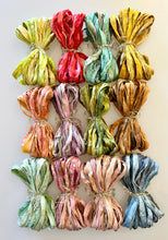 Load image into Gallery viewer, Dyed Silk Ombre Ribbons Summer Garden Collection