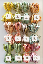 Load image into Gallery viewer, Dyed Silk Ombre Ribbons SPRING Collection