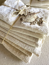 Load image into Gallery viewer, Vintage French Homespun Rustic Linen Fabric Bundle