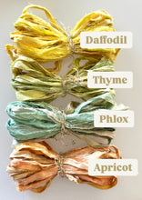 Load image into Gallery viewer, Dyed Silk Ombre Ribbons SPRING Collection