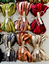 Load image into Gallery viewer, Dyed Silk Ombre Ribbons All Hallows Eve Collection