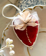 Load image into Gallery viewer, Red Velvet Heart Tokens