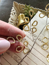 Load image into Gallery viewer, 12 Days of Christmas Gold Bouillon Leaf Garland