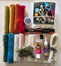 Load image into Gallery viewer, Silk Velvet Mushroom Making Kit and Online Class
