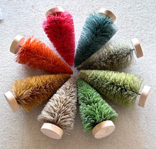 Load image into Gallery viewer, Holiday Bottle Brush Tree Collection
