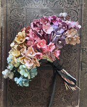 Load image into Gallery viewer, VINEYARD Collection Hand Dyed Tiny Flower Posy - Vintage Style Forget Me Not Flowers for Display and Crafting