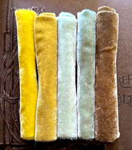 Load image into Gallery viewer, LAST ONE Hand Dyed Silk Velvet Vineyard Collection