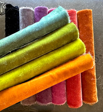 Load image into Gallery viewer, Hand Dyed Silk Velvet WICKED Collection