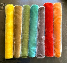 Load image into Gallery viewer, LAST ONE Hand Dyed Silk Velvet Fall Foliage Collection