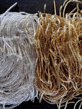 Load image into Gallery viewer, Sparkling Gold Bouillon Wire