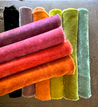 Load image into Gallery viewer, Hand Dyed Silk Velvet WICKED Collection