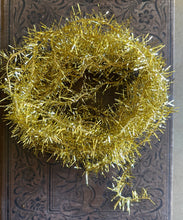 Load image into Gallery viewer, 13 Feet Gold Icicle Holiday Garland Tinsel Trim
