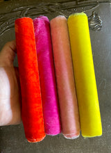 Load image into Gallery viewer, Hand Dyed Silk Velvet French Carousel Collection