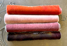 Load image into Gallery viewer, LAST ONE Hand Dyed Silk Velvet Fall Harvest Collection