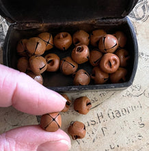 Load image into Gallery viewer, 9mm Rusty Primitive Farmhouse Christmas Jingle Bells