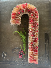Load image into Gallery viewer, Bottle Brush Candy Cane Decorations
