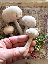 Load image into Gallery viewer, CYBER MONDAY MUSHROOM SALE  DIY Muslin Mushrooms for Embroidery or Dyeing
