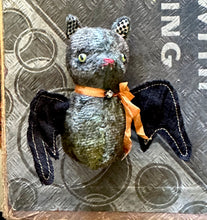 Load image into Gallery viewer, Fang the Drawlloween Bat ooak
