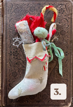 Load image into Gallery viewer, 12 Days of Christmas Tiny Vintage Stockings
