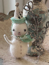 Load image into Gallery viewer, MINNIE Tiny Snowman in a Vintage Stocking 12 Days of Christmas
