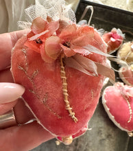 Load image into Gallery viewer, Silk Velvet Heart Tokens

