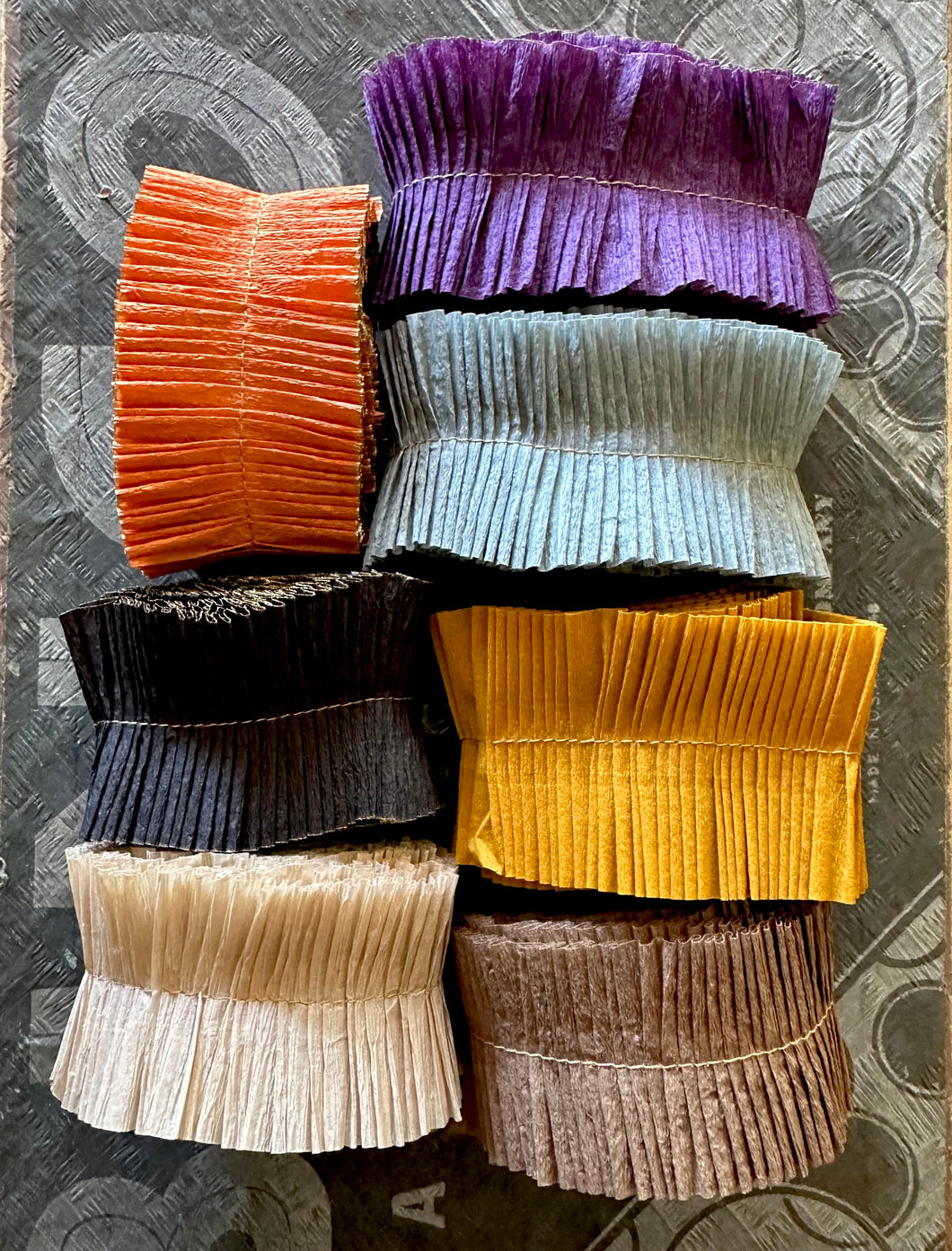 All Hallows Eve Vintage Crepe Paper Ruffle Collection