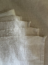 Load image into Gallery viewer, Vintage French Homespun Rustic Linen Fabric Bundle
