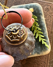 Load image into Gallery viewer, Rustic Pinecone Ornament with Ornate Cap
