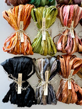 Load image into Gallery viewer, Dyed Silk Ombre Ribbons All Hallows Eve Collection
