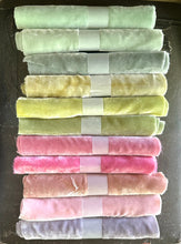 Load image into Gallery viewer, WILDFLOWERS Hand Dyed Silk Velvet Collection Set of 11 Pieces
