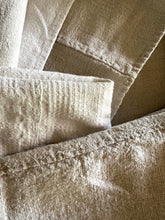 Load image into Gallery viewer, Vintage French Homespun Rustic Linen Fabric Bundle
