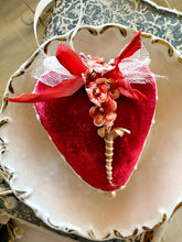 Load image into Gallery viewer, Red Velvet Heart Tokens
