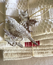 Load image into Gallery viewer, Red Stripe Collection~ Vintage French Homespun Rustic Linen Fabric Bundle
