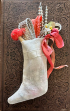Load image into Gallery viewer, 12 Days of Christmas Tiny Vintage Stockings
