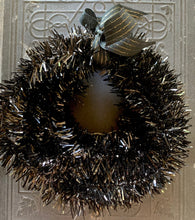 Load image into Gallery viewer, 6 FEET Halloween Black Tinsel Garland
